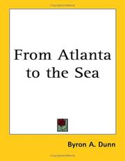 Cover of: From Atlanta to the Sea by Byron A. Dunn