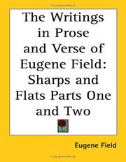 Cover of: The Writings in Prose And Verse of Eugene Field by Eugene Field