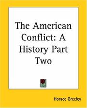 Cover of: The American Conflict by Horace Greeley