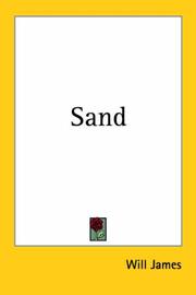 Cover of: Sand