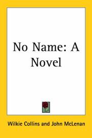 Cover of: No Name by Wilkie Collins