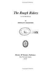 Cover of: The Rough Riders by Hermann Hagedorn