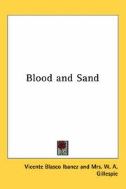 Cover of: Blood and Sand by Vicente Blasco Ibáñez