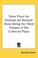 Cover of: Three Plays For Puritans By Bernard Shaw Being The Third Volume Of His Collected Plays