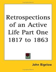 Cover of: Retrospections Of An Active Life 1817 To 1863