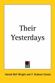 Cover of: Their Yesterdays