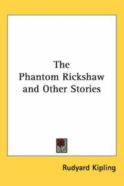 Cover of: The Phantom Rickshaw and Other Stories | Rudyard Kipling