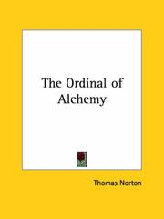 Cover of: The Ordinal of Alchemy