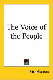 Cover of: The Voice Of The People