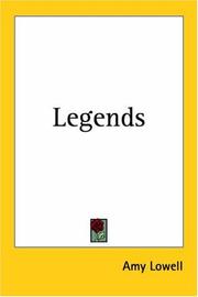 Cover of: Legends by Amy Lowell