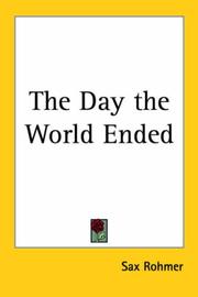 Cover of: The day the world ended