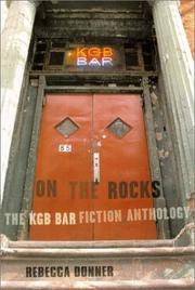 Cover of: On the Rocks: The KGB Bar Fiction Anthology