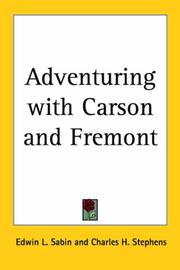 Cover of: Adventuring with Carson and Fremont