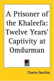 Cover of: A Prisoner Of The Khaleefa by Charles Neufeld