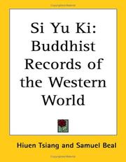 Cover of: Si Yu Ki by Hiuen Tsiang