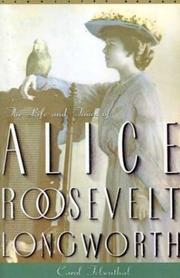 Cover of: Princess Alice: The Life and Times of Alice Roosevelt Longworth