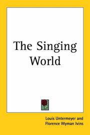 Cover of: The Singing World