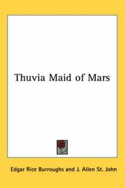 Cover of: Thuvia Maid Of Mars by Edgar Rice Burroughs