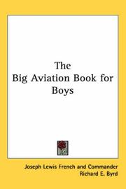 Cover of: The Big Aviation Book for Boys