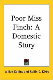 Cover of: Poor Miss Finch by Wilkie Collins