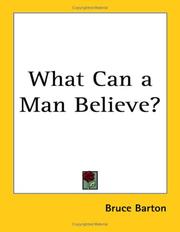 Cover of: What Can a Man Believe?