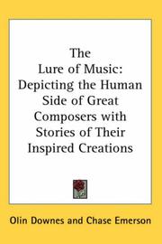 Cover of: The Lure of Music by Olin Downes