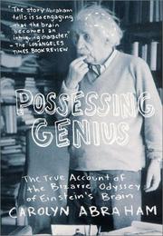 Possessing Genius by Carolyn Abraham