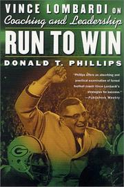 Cover of: Run to Win: Vince Lombardi on Coaching and Leadership