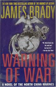 Cover of: Warning of War by James Brady