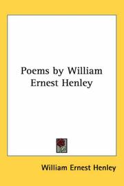 Cover of: Poems by William Ernest Henley