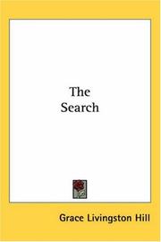 Cover of: The Search by Grace Livingston Hill