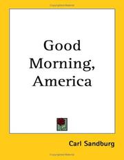 Cover of: Good Morning, America