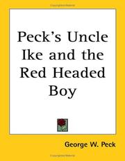 Cover of: Peck's Uncle Ike And the Red Headed Boy