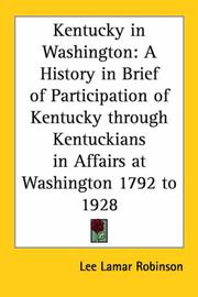 Kentucky in Washington by Lee Lamar Robinson