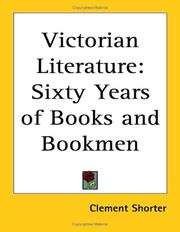 Cover of: Victorian Literature: Sixty Years of Books And Bookmen