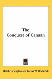 Cover of: The Conquest Of Canaan by Booth Tarkington