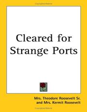 Cover of: Cleared for Strange Ports