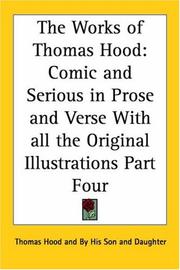 Cover of: The Works Of Thomas Hood by Thomas Hood