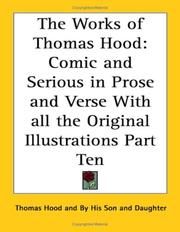 Cover of: The Works of Thomas Hood by Thomas Hood, Thomas Hood