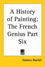 Cover of: A History Of Painting by Haldane Macfall