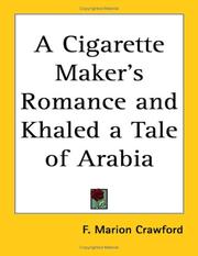 Cover of: A Cigarette Maker