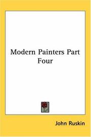 Cover of: Modern Painters by John Ruskin