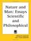 Cover of: Nature And Man