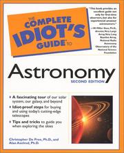 Cover of: The Complete Idiot's Guide to Astronomy (2nd Edition)