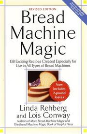 Cover of: Bread machine magic