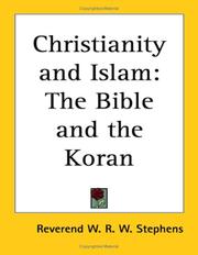 Cover of: Christianity and Islam: The Bible and the Koran