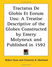 Tractatus de globis et eorum usu by Robert Hues