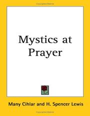 Cover of: Mystics at Prayer | 