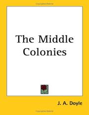 Cover of: The Middle Colonies