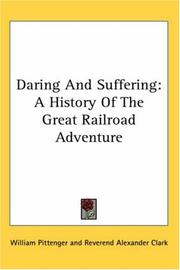 Cover of: Daring And Suffering by William Pittenger